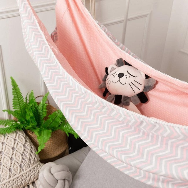 Baby Swing Nursery Sleeping Bed Newborn Crib Home Outdoor Detachable Portable Comfortable Bed Kit Infant Hammock baby bouncer