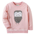 1-7Y Girls Sweatshirt Tops Children t shirt Blouses Brand Quality 100% Terry Cotton Bebe Hoodies Kids Baby Girl Clothes Tee 2020