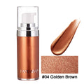 HANDAIYAN 20ml Metallic Liquid Face& Body Luminizer Shimmer Highlighter Makeup Palette Body Bronzer Liquid Makeup TSLM2