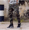 Fashion Classical Army Pants High Street Cotton Jeans Men Jogger Pants Brand Designer Big Pocket Military Cargo Pants Men Jeans