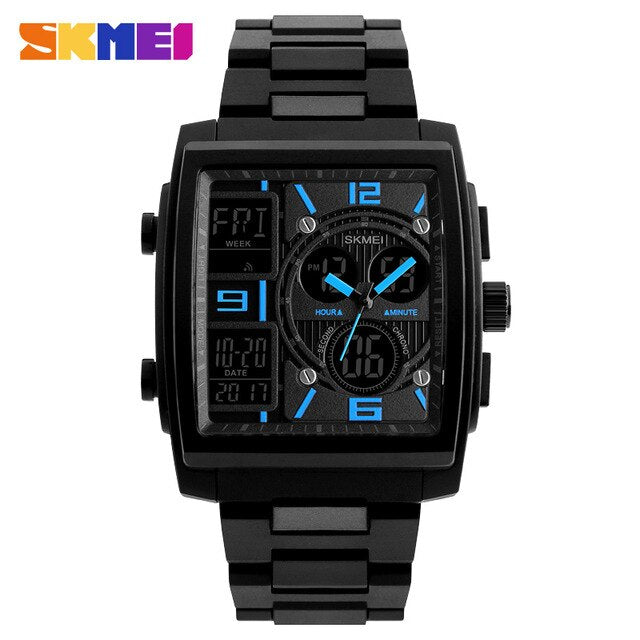 SKMEI Top Luxury Brand Men's Sports Watches Waterproof Electronic LED Digital Wrist Watch For Men Male Clock Relogio Masculino