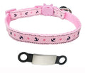 Personalized ID Free Engraving Cat Collar Safety Breakaway Small Dog Cute Nylon Adjustable for Puppy Kittens Necklace