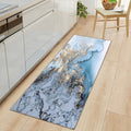 Nordic Kitchen Mat Bedroom Entrance Doormat Home Hallway Floor Decoration Living Room Carpet Wood grain Bathroom Anti-Slip Rug