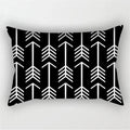 Black White Geometric Cushion Cover Throw Pillows Polyester Decorative Pillowcase 30x50 Nordic Style Home Decor Pillow cases