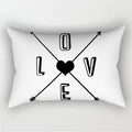 Black White Geometric Cushion Cover Throw Pillows Polyester Decorative Pillowcase 30x50 Nordic Style Home Decor Pillow cases