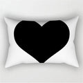 Black White Geometric Cushion Cover Throw Pillows Polyester Decorative Pillowcase 30x50 Nordic Style Home Decor Pillow cases