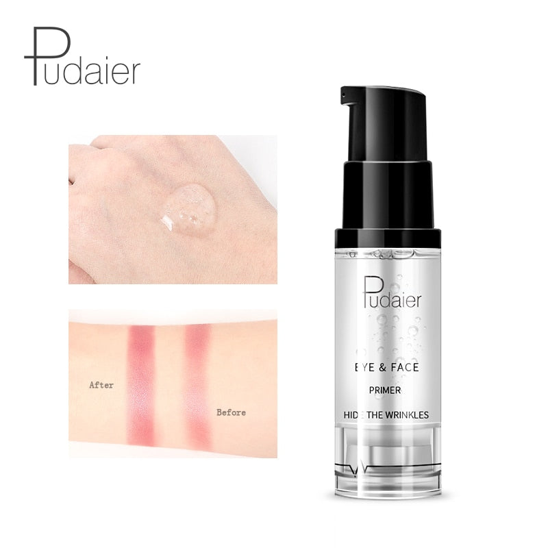 Pudaier 1PC 8ml Primer Makeup Maquillaje Eyes Gel Cream Liquid Smooth Lines Eyeshadow Facial Base Eye Shadow Foundation