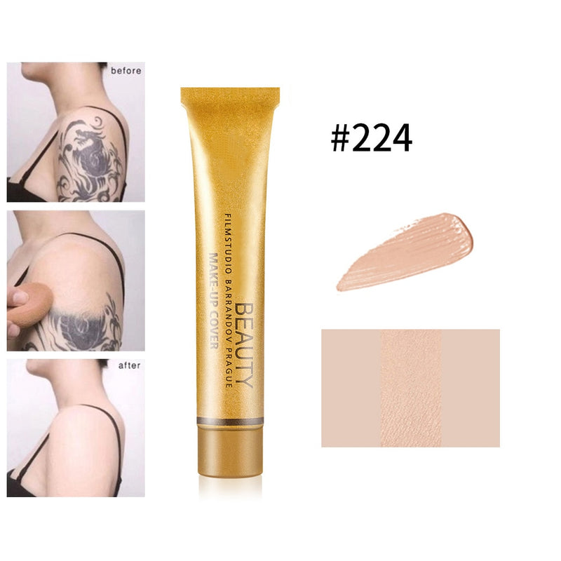 14 Colors Professional Full Skin Concealer Foundation Cream Base Makeup Cream Tattoo Concealer Cover Cream