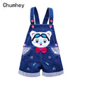 Baby Clothing Boys Girls - 1 2 3T Jeans Overalls Shorts Toddler Infant Denim Rompers Cute Cartoon Bebe Pants Summer Bib Clothes