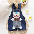 Baby Clothing Boys Girls - 1 2 3T Jeans Overalls Shorts Toddler Infant Denim Rompers Cute Cartoon Bebe Pants Summer Bib Clothes