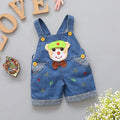 Baby Clothing Boys Girls - 1 2 3T Jeans Overalls Shorts Toddler Infant Denim Rompers Cute Cartoon Bebe Pants Summer Bib Clothes