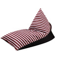 Stuffed Animal Storage Bean Bag Chair Extra Large Pouch Stripe Chair Sofa