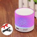 GETIHU Wireless Portable Bluetooth Speaker Mini LED Music Audio TF USB FM Stereo Sound Speaker For Xiaomi Phone Computer column