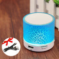 GETIHU Wireless Portable Bluetooth Speaker Mini LED Music Audio TF USB FM Stereo Sound Speaker For Xiaomi Phone Computer column