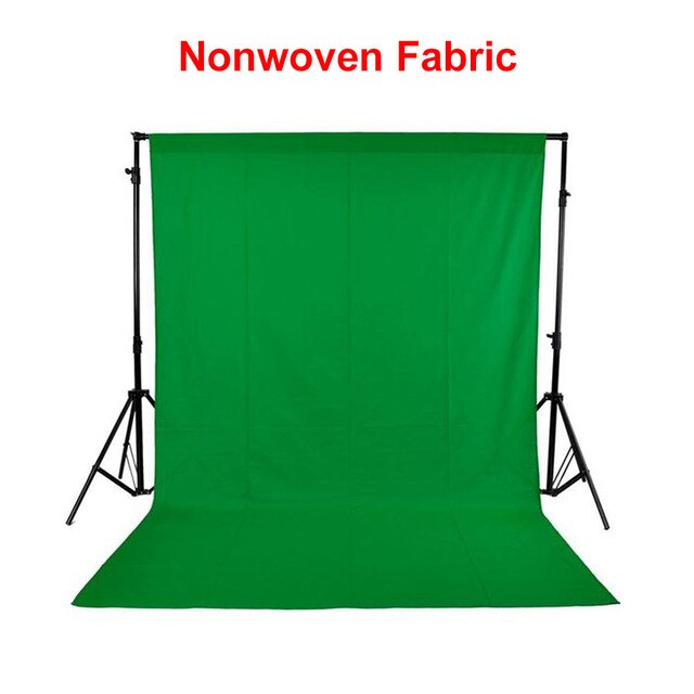 Green Screen Backdrops for Photography Studio Nonwoven Muslin Polyester-cotton White Black Green Fond Photographie Background