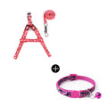 Cat Dog Collar Harness Leash Adjustable Nylon Pet Traction Cat Kitten Halter Collar gato Cats Products Pet Harness Belt