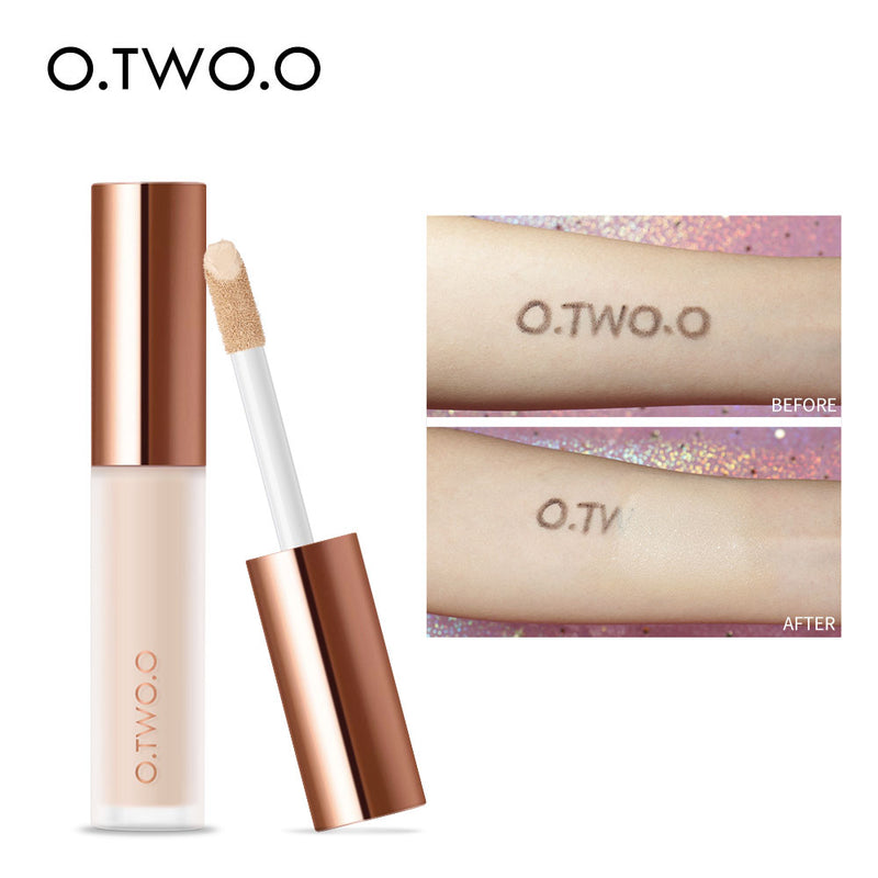 O.TWO.O Liquid Concealer Cream Waterproof Full Coverage Concealer Long Lasting Face Scars Acne Cover Smooth Moisturizing Makeup