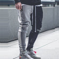 April MOMO 2020 Men Jogger Patchwork Gyms Pants Men Fitness Bodybuilding Gyms Pants Runners Clothing Sweatpants Trousers Hombre