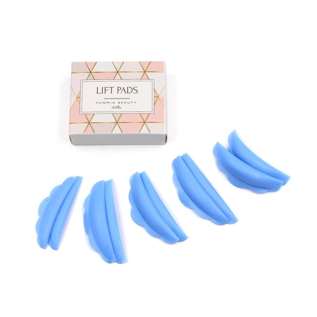 Funmix Eyelash Perm Set For Eyelash Extension Under Patch Silicone Eye Pads Sticker Shield Lifting Eyelash Curler Tools TSLM1