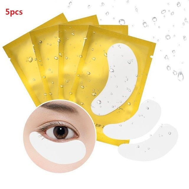 Funmix Eyelash Perm Set For Eyelash Extension Under Patch Silicone Eye Pads Sticker Shield Lifting Eyelash Curler Tools TSLM1