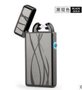 2020 Newest Electronic Usb charging double arc lighter plasma eletronic pulse lighters Chinese dragon shape lighter