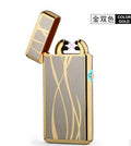 2020 Newest Electronic Usb charging double arc lighter plasma eletronic pulse lighters Chinese dragon shape lighter