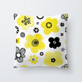 Decorative Throw Pillow Covers Yellow Pillowcase Sweet Summer Cushion Covers 45x45cm Pillow Case 1Pc Home Decor Sofa Living Room