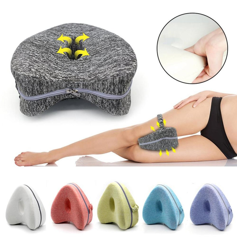 Memory Cotton Leg Pillow For Sleeping Orthopedic Sciatica Back Hip Joint Pain Relief Thigh Leg Pad Cushion Home Memory Foam