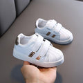 Boys Sneakers For Kids Shoes Baby Girls Toddler Shoes Fashion Brand White PU Casual Light Soft Sport Running Children's Shoes