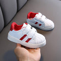 Boys Sneakers For Kids Shoes Baby Girls Toddler Shoes Fashion Brand White PU Casual Light Soft Sport Running Children's Shoes