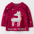 1-7Y Girls Sweatshirt Tops Children t shirt Blouses Brand Quality 100% Terry Cotton Bebe Hoodies Kids Baby Girl Clothes Tee 2020