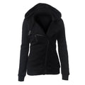 2020 Zipper Warm Fashion Hoodies Women Long Sleeve Hoodies Jackets Hoody Jumper Overcoat Outwear Female Sweatshirts