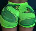 2020 New Sexy Summer Shorts Slim Womens Short Pants Print Hot Sale Hip-hop Outdoor Sports Elastic Waist Office Lady Mid Fashion