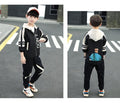 New Boys Clothing Sets Spring Autumn Teenager Boy Clothes Kids Cotton Casual Sports Suit Children  Fashion Tracksuits For 5-14Y