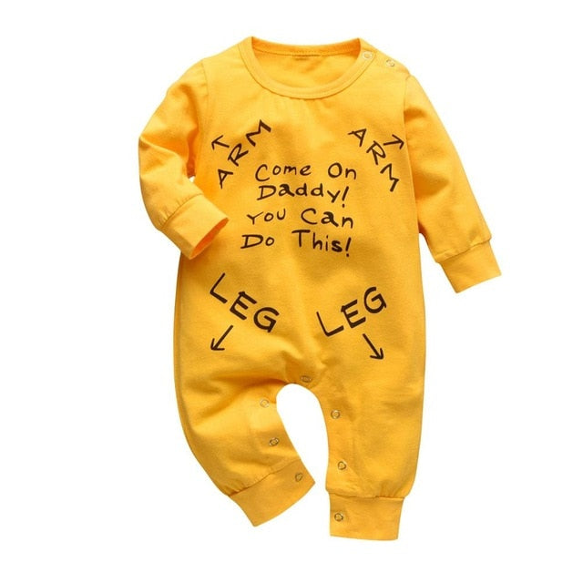 Newborn Baby Boys Girls Romper Cartoon Print Cotton Long Sleeve Jumpsuit Infant Clothing Pajamas Toddler Baby Clothes Outfits