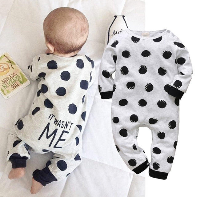 Newborn Baby Boys Girls Romper Cartoon Print Cotton Long Sleeve Jumpsuit Infant Clothing Pajamas Toddler Baby Clothes Outfits