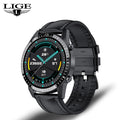 LIGE Bluetooth Phone Smart Watch Men Waterproof Sports Fitness Watch Health Tracker Weather Display 2020 New smartwatch Woman