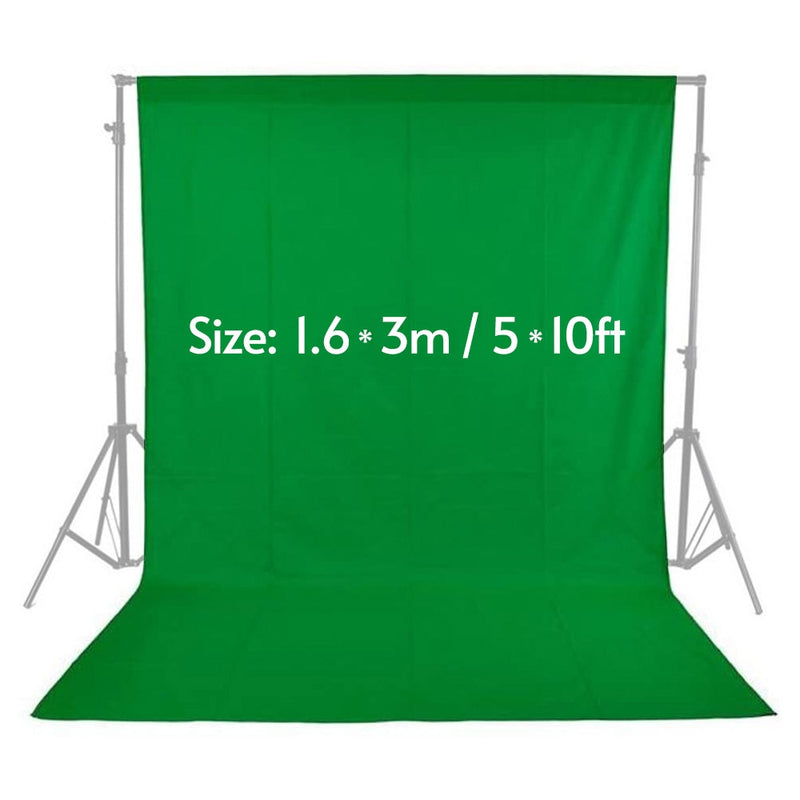 Green Screen Backdrops for Photography Studio Nonwoven Muslin Polyester-cotton White Black Green Fond Photographie Background