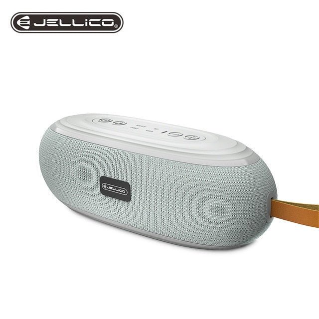 Jellcio Portable Bluetooth Speaker Wireless Bass Column Waterproof Outdoor USB Speakers Support AUX TF Subwoofer Loudspeaker D1