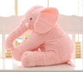 40*33cm Baby Soft Plush Elephant Sleep Pillow Calm Doll Toys Sleep Bed Lumbar Seat Cushion Kids Portable Bedroom Bedding Stuffed