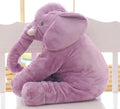 40*33cm Baby Soft Plush Elephant Sleep Pillow Calm Doll Toys Sleep Bed Lumbar Seat Cushion Kids Portable Bedroom Bedding Stuffed