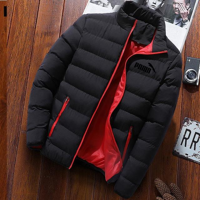 Winter Jacket Men 2020 Fashion Stand Collar Male Parka Jacket Mens Solid Thick Jackets and Coats Man Winter Parkas M-4XL