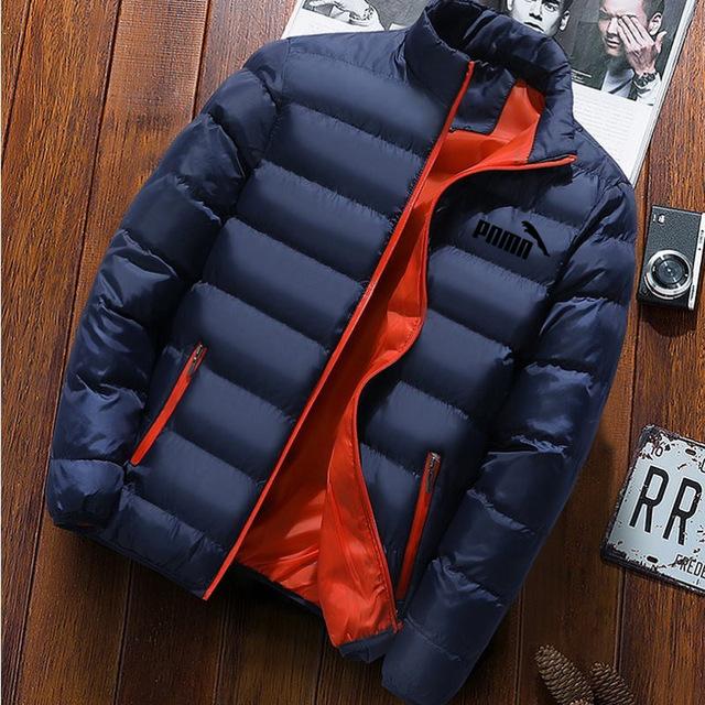 Winter Jacket Men 2020 Fashion Stand Collar Male Parka Jacket Mens Solid Thick Jackets and Coats Man Winter Parkas M-4XL