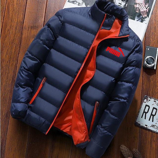 Winter Jacket Men 2020 Fashion Stand Collar Male Parka Jacket Mens Solid Thick Jackets and Coats Man Winter Parkas M-4XL