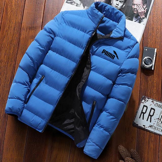 Winter Jacket Men 2020 Fashion Stand Collar Male Parka Jacket Mens Solid Thick Jackets and Coats Man Winter Parkas M-4XL