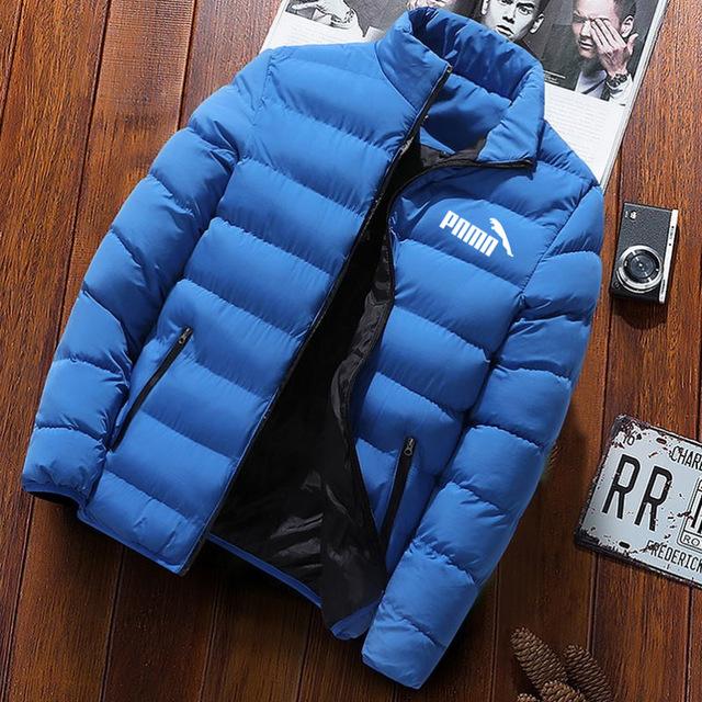 Winter Jacket Men 2020 Fashion Stand Collar Male Parka Jacket Mens Solid Thick Jackets and Coats Man Winter Parkas M-4XL