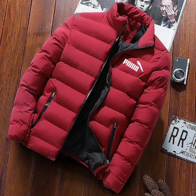 Winter Jacket Men 2020 Fashion Stand Collar Male Parka Jacket Mens Solid Thick Jackets and Coats Man Winter Parkas M-4XL