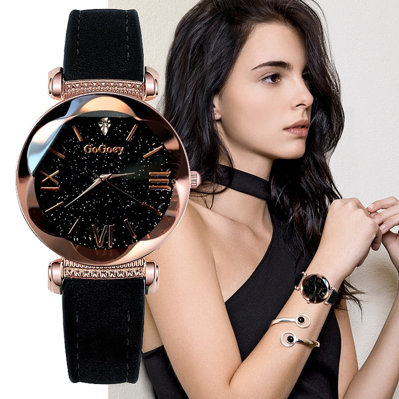 Gogoey Women's Watches 2020 Luxury Ladies Watch Starry Sky Watches For Women Fashion bayan kol saati Diamond Reloj Mujer 2019