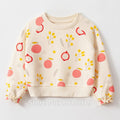 1-7Y Girls Sweatshirt Tops Children t shirt Blouses Brand Quality 100% Terry Cotton Bebe Hoodies Kids Baby Girl Clothes Tee 2020