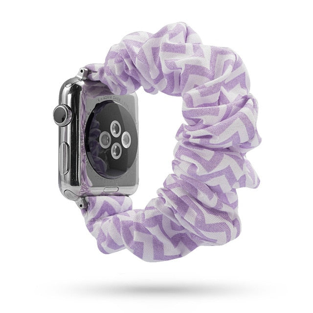 Scrunchie Elastic Watch Straps Watchband for Apple Watch Band Series 5 4 3 2 38mm 40mm 42mm 44mm for iwatch Bracelet 5 4 3 Gift